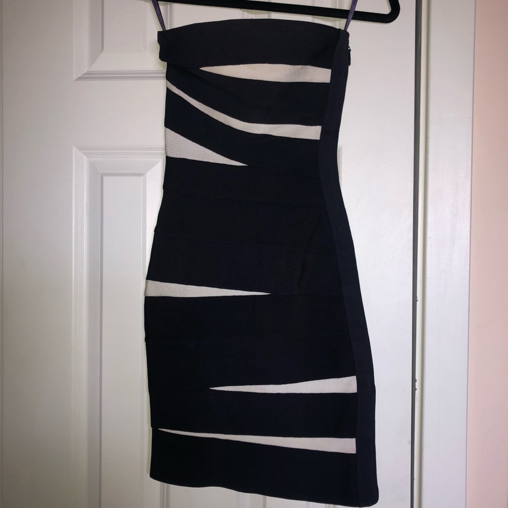 Herve Leger bandage dress